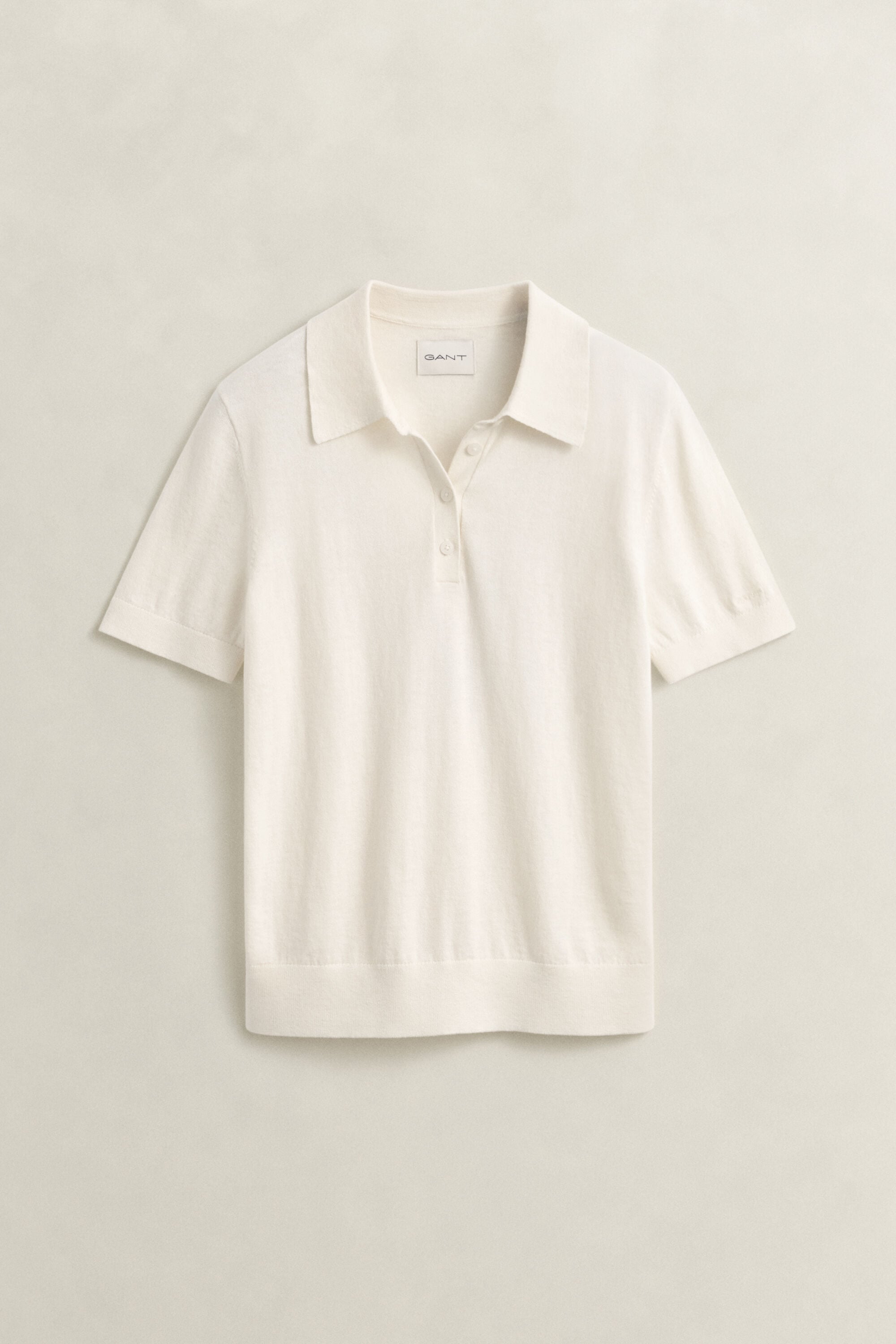 Light Knitted Polo Sweater