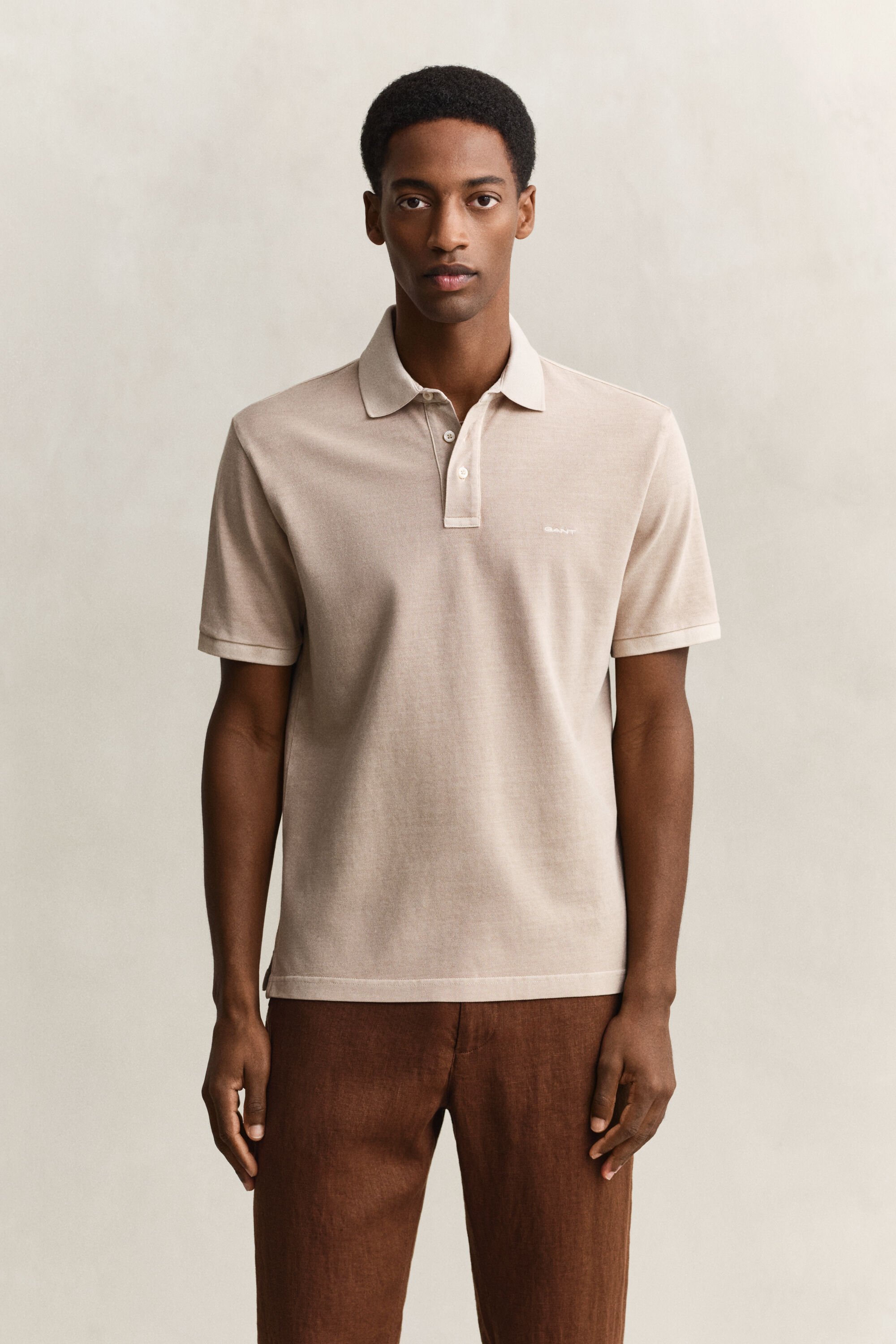 Sunfaded Polo Shirt