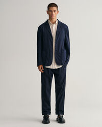 Regular Fit Striped Linen Short Sleeve Shirt