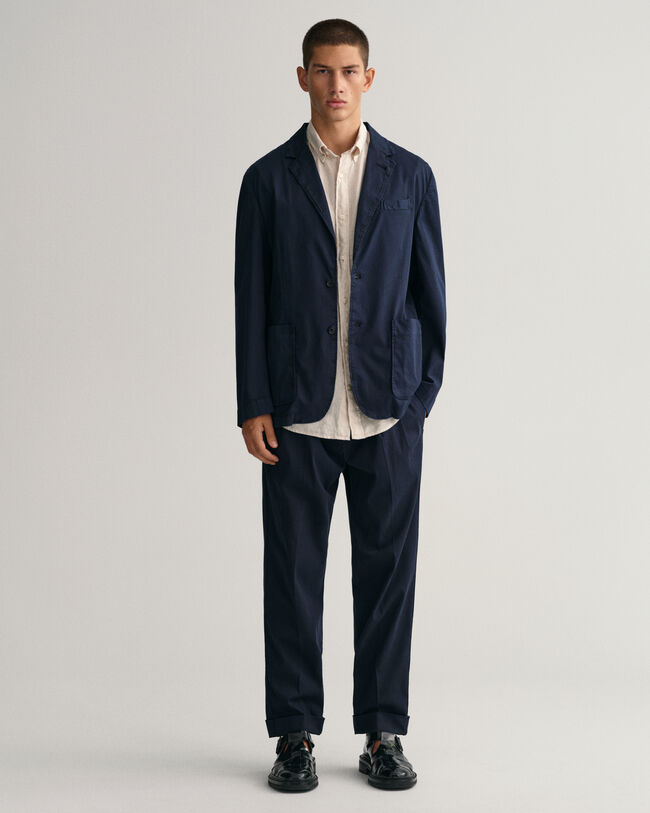 Regular Fit Striped Linen Short Sleeve Shirt