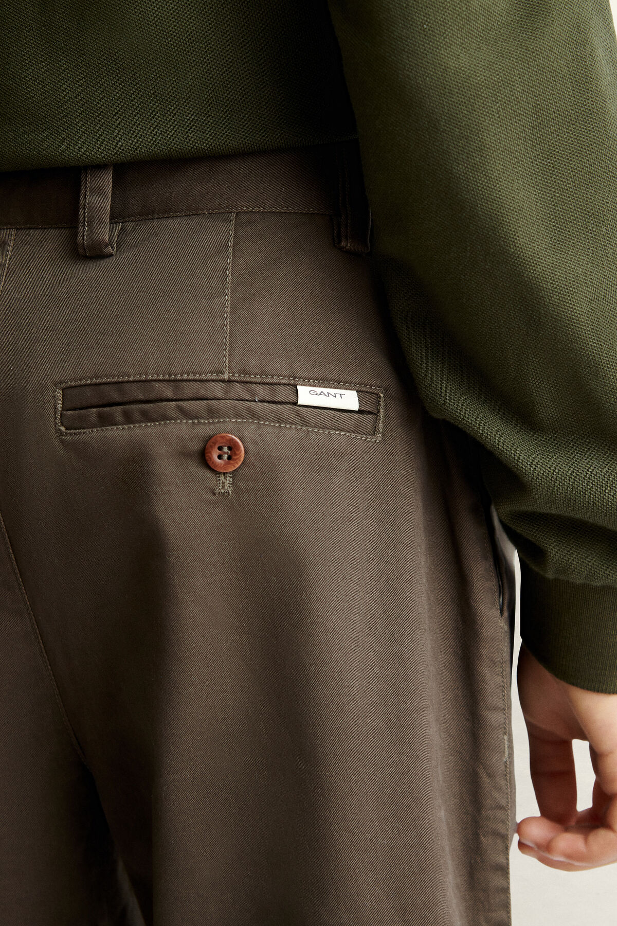 Teen Boys Chinos — SHADOW BROWN