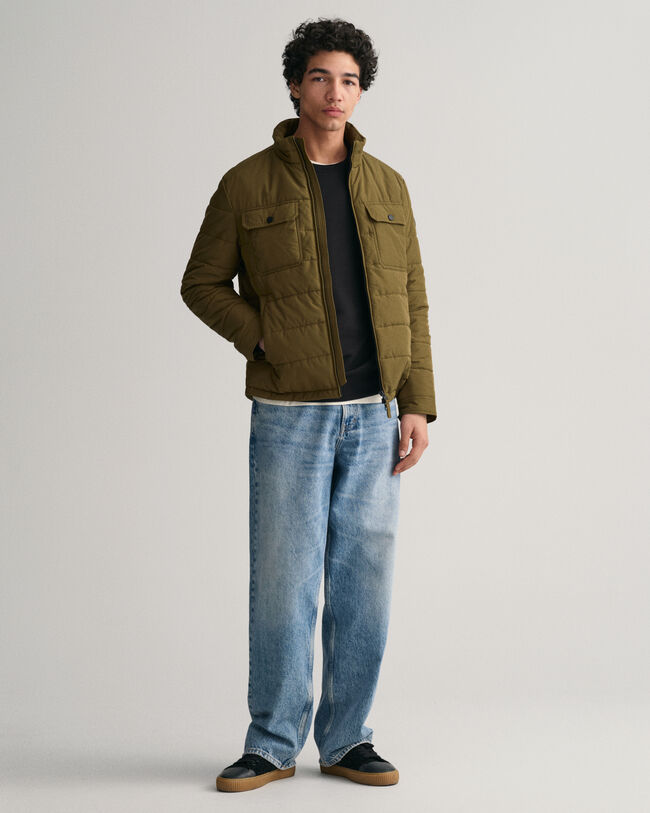 Channel Quilted Jacket