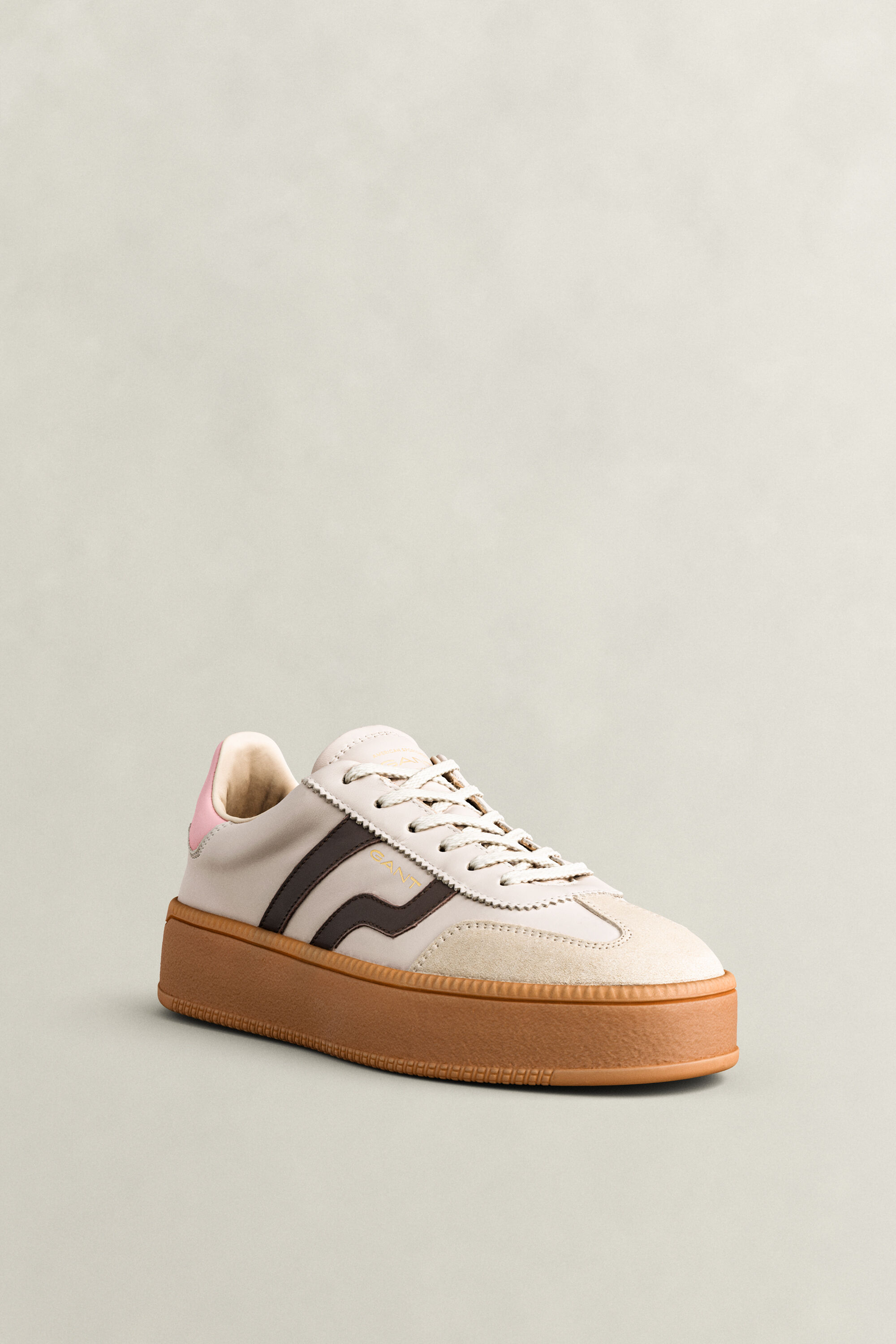 Cuzmani Leather Sneakers — WOODY BEIGE