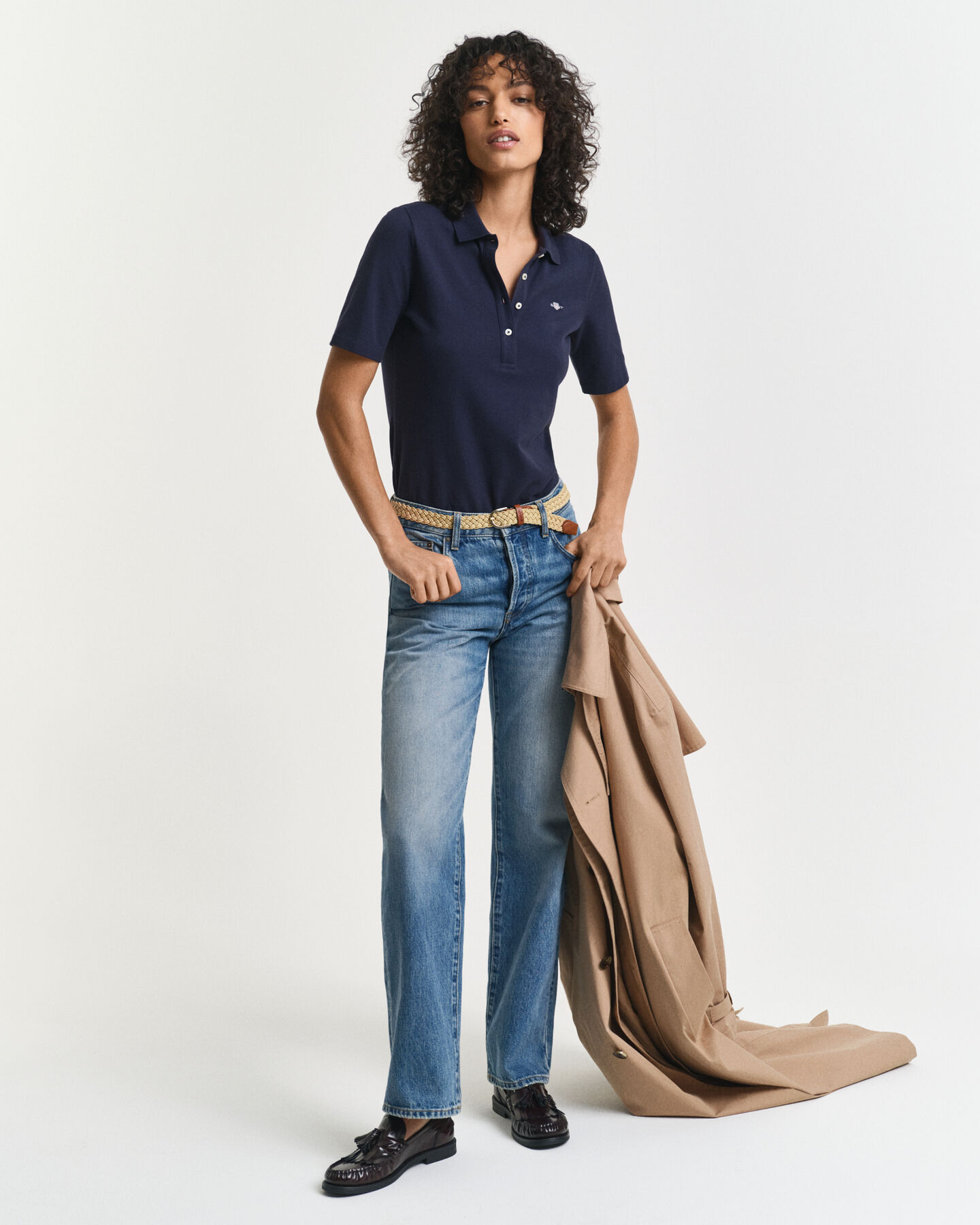 Shield Piqué Polo Shirt