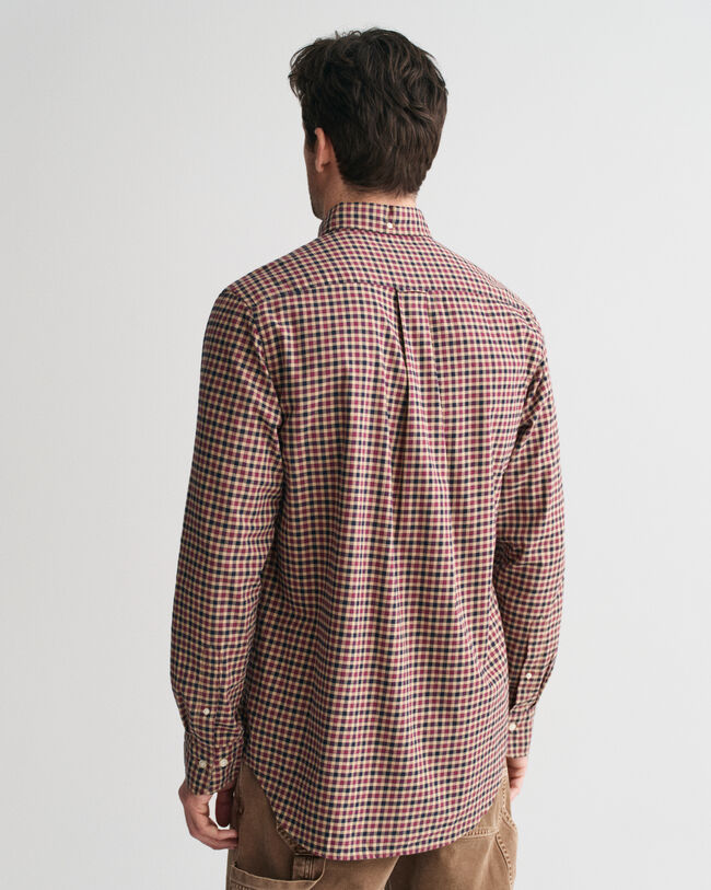 Regular Fit Gingham Light Twill Shirt