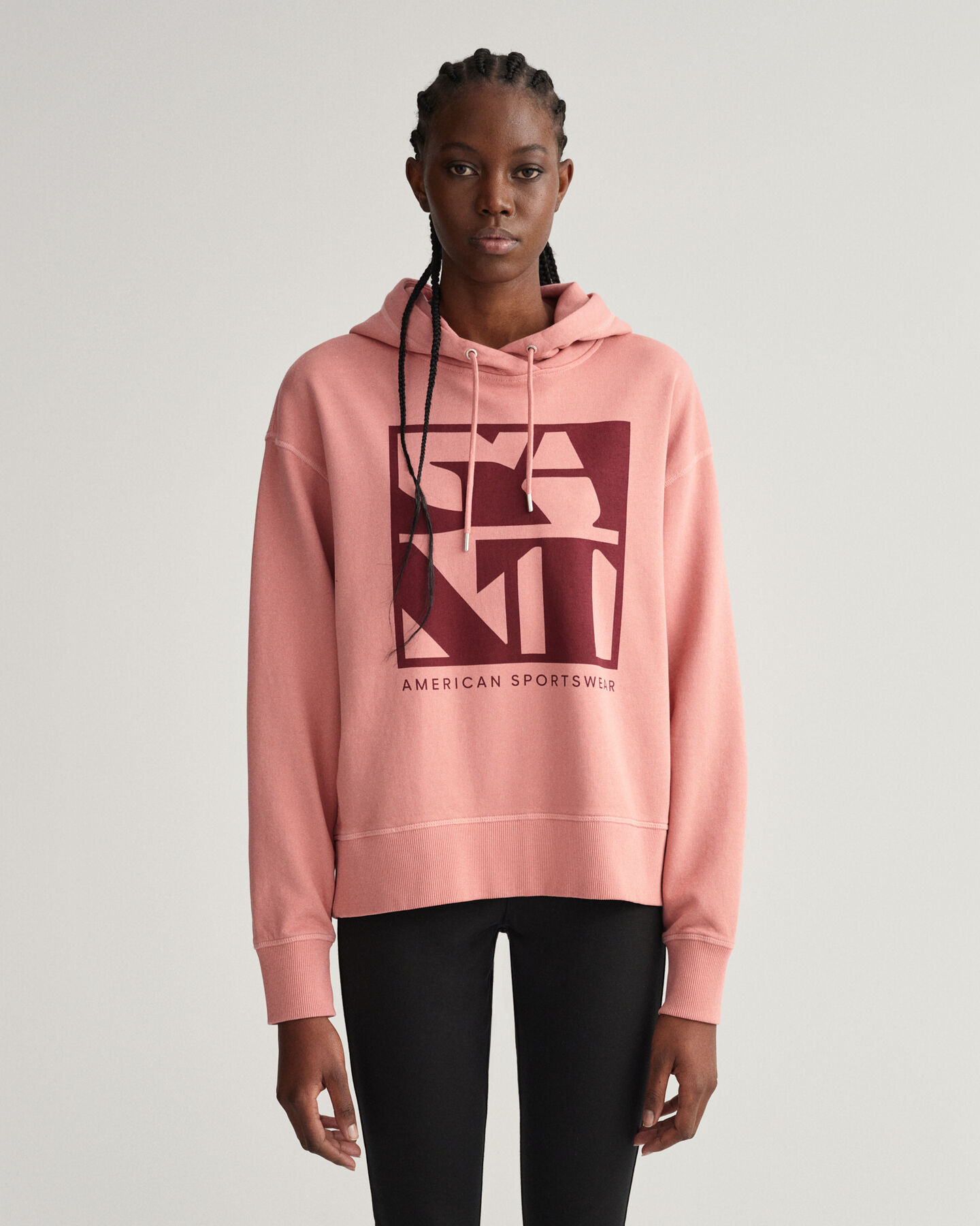 Quadrat Logo Hoodie