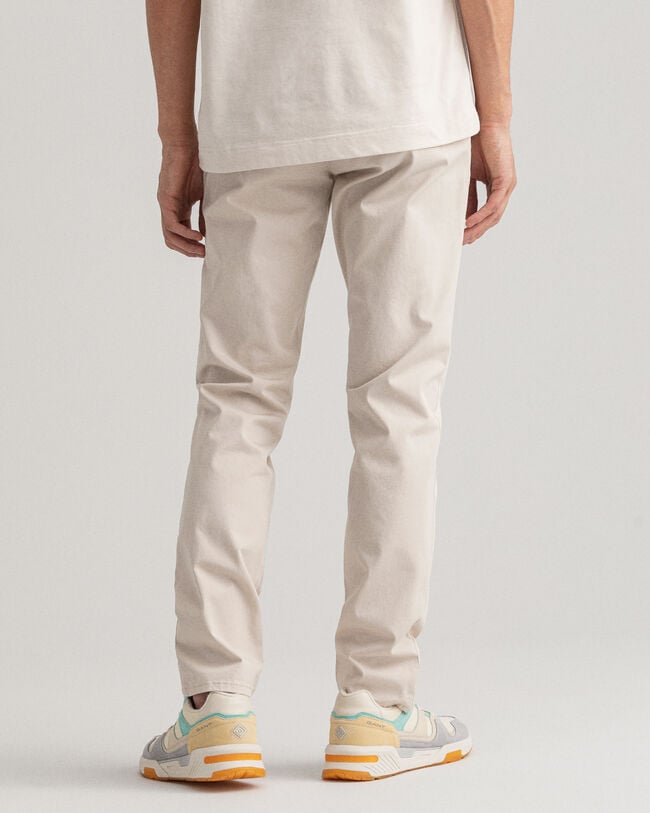 Hallden Slim Fit Twill Chinos