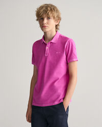 Teens Sunfaded Piqu&eacute; Polo Shirt