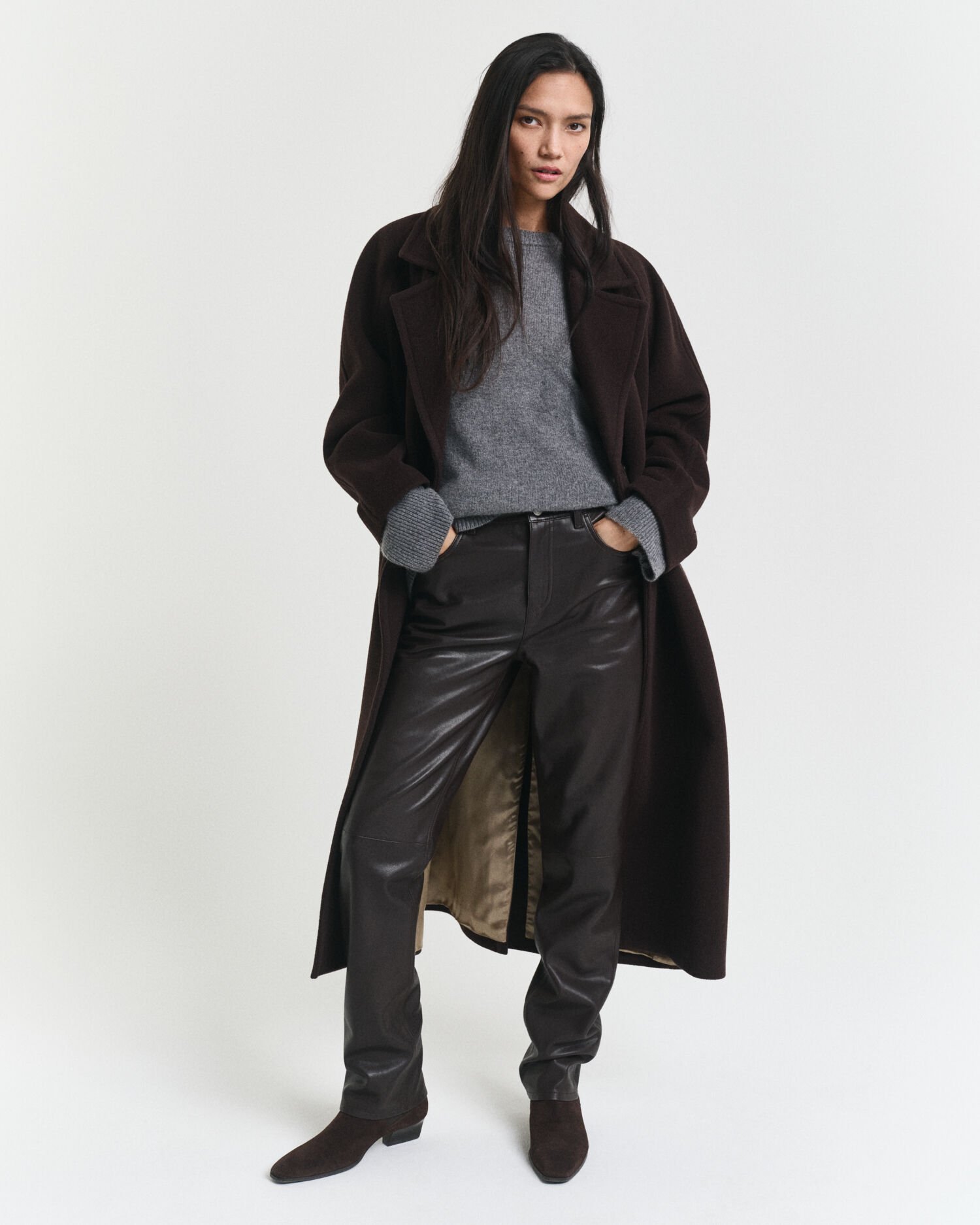 5-Pocket Leather Pants