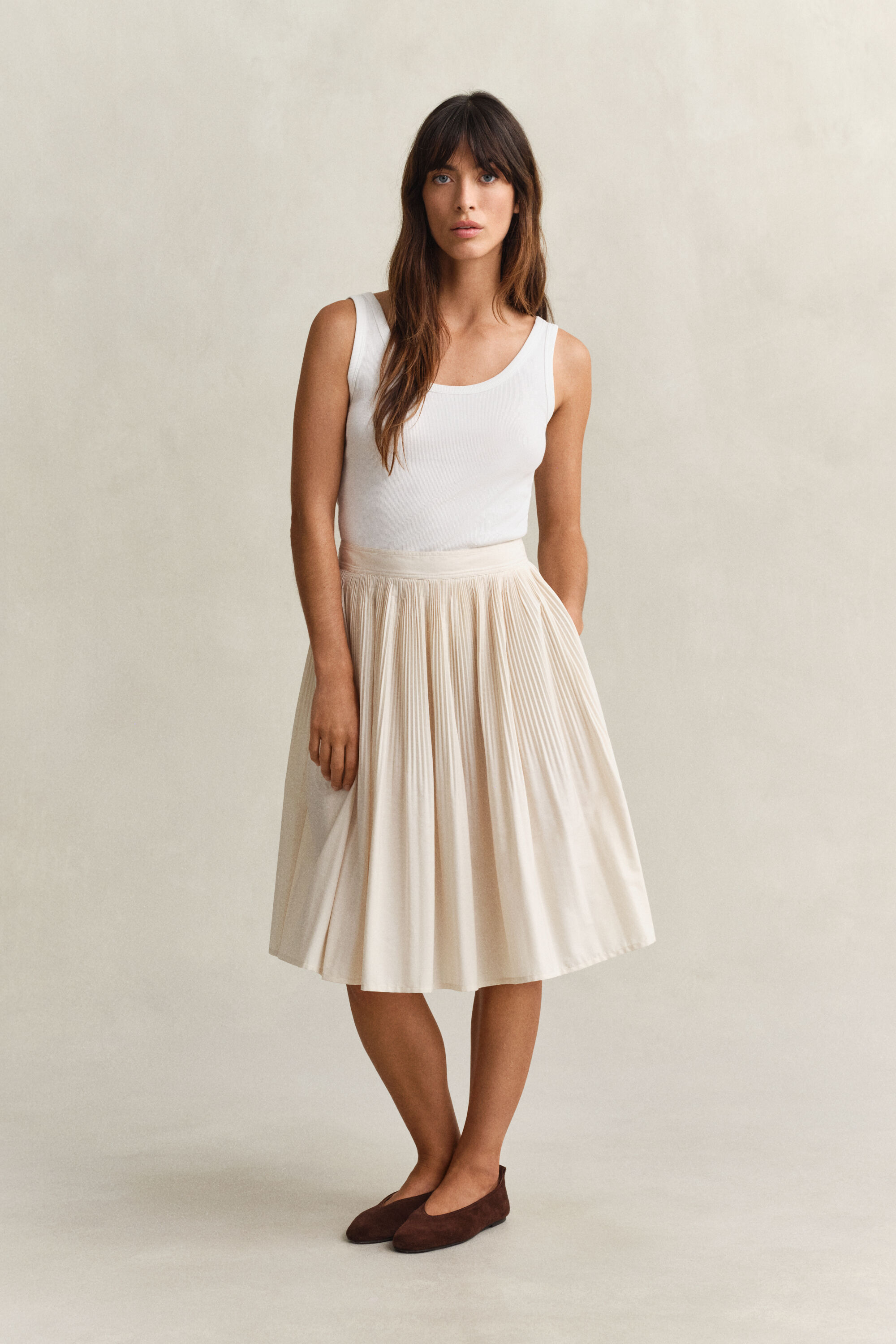 Pleated Skirt