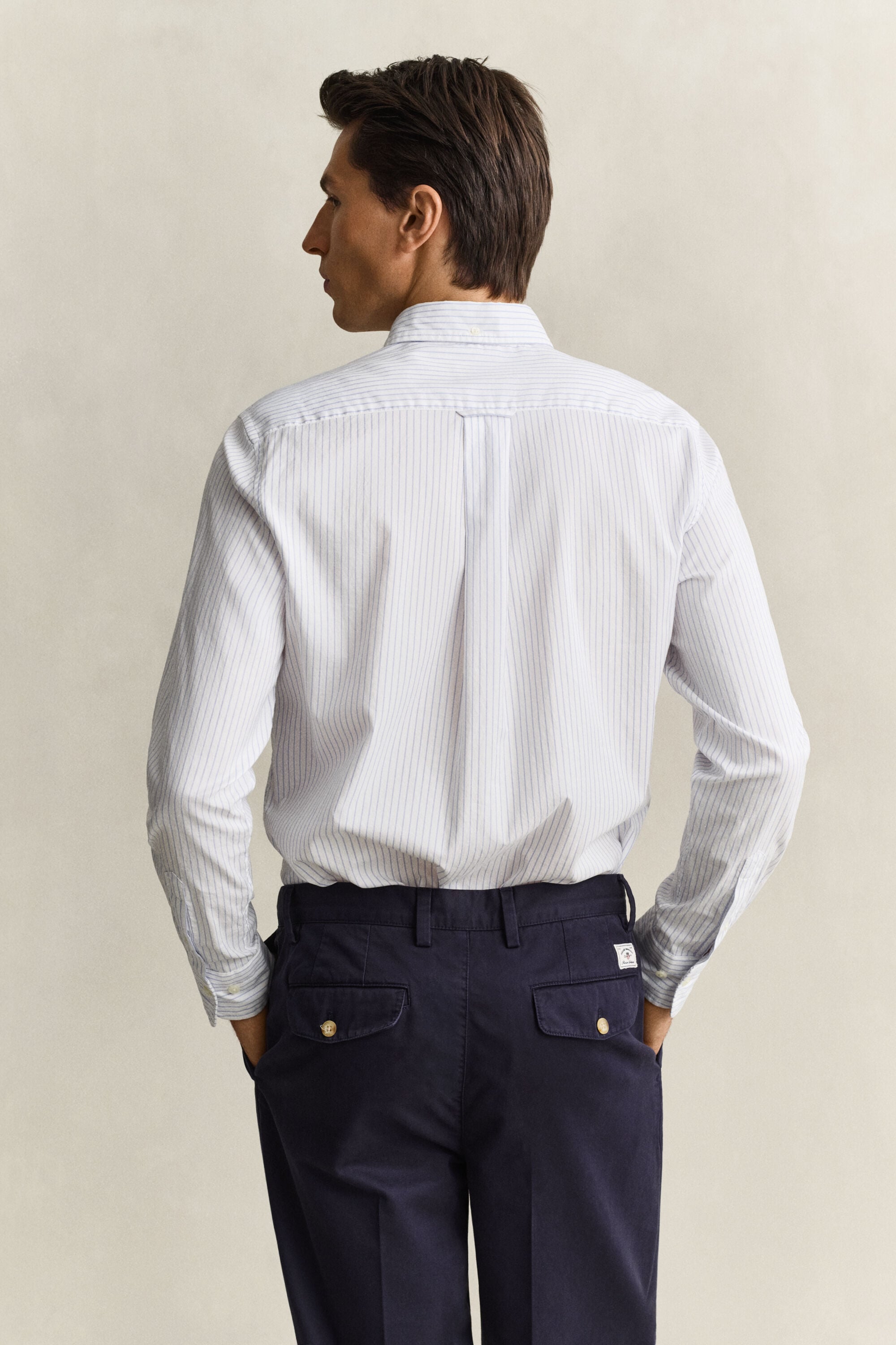 Gant x Yale Striped Oxford Shirt