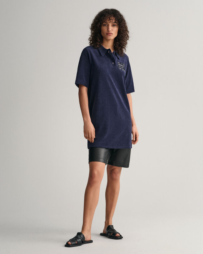 Terry Cloth Polo Dress