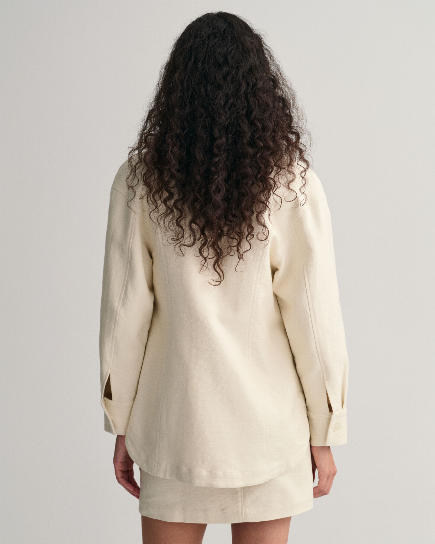 Textured Shirt Jacket