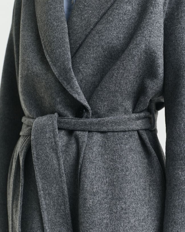 Handstitched Belted Coat