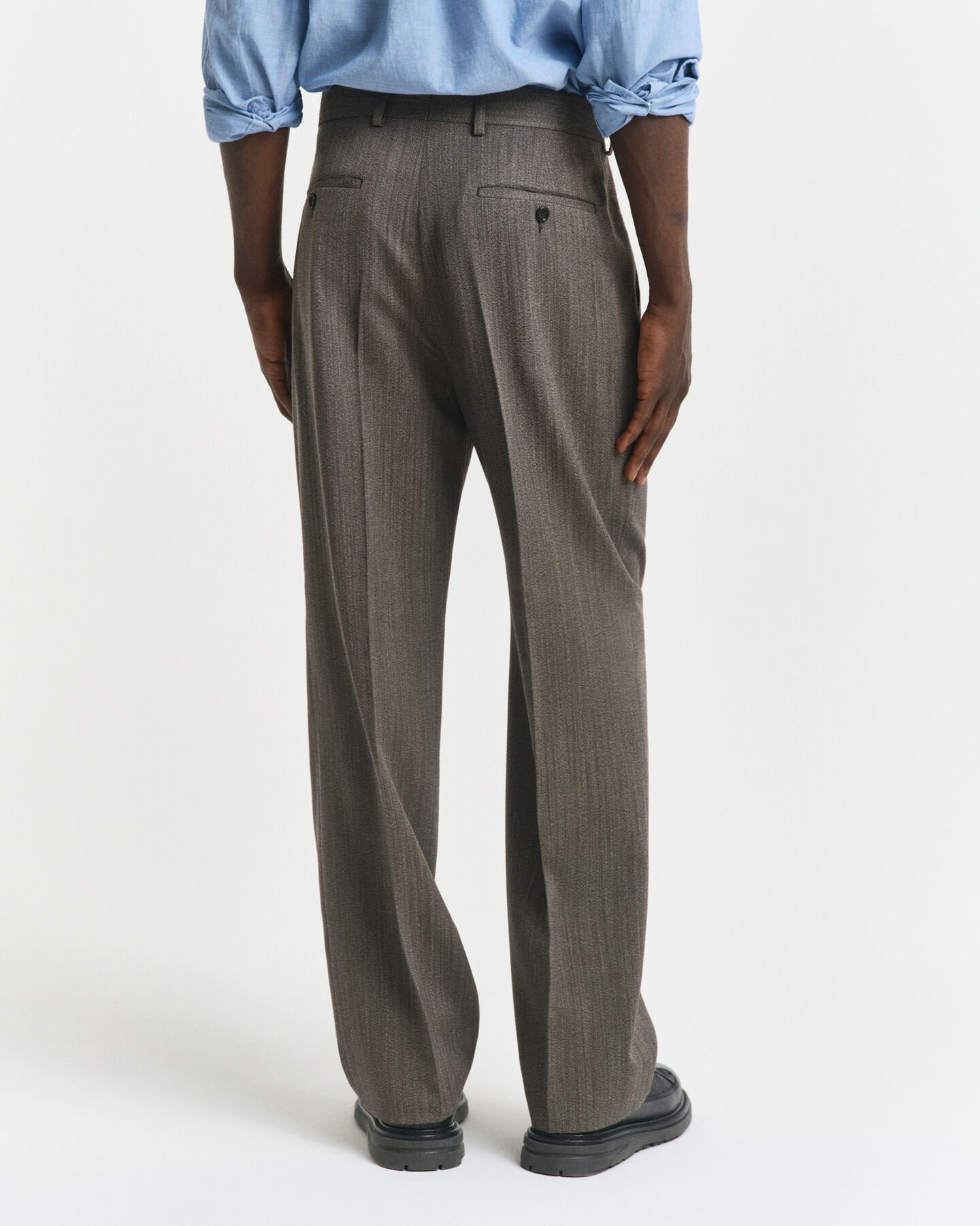 Herringbone Suit Pants