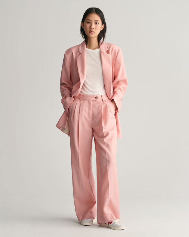 Relaxed Fit Wide Leg Pants