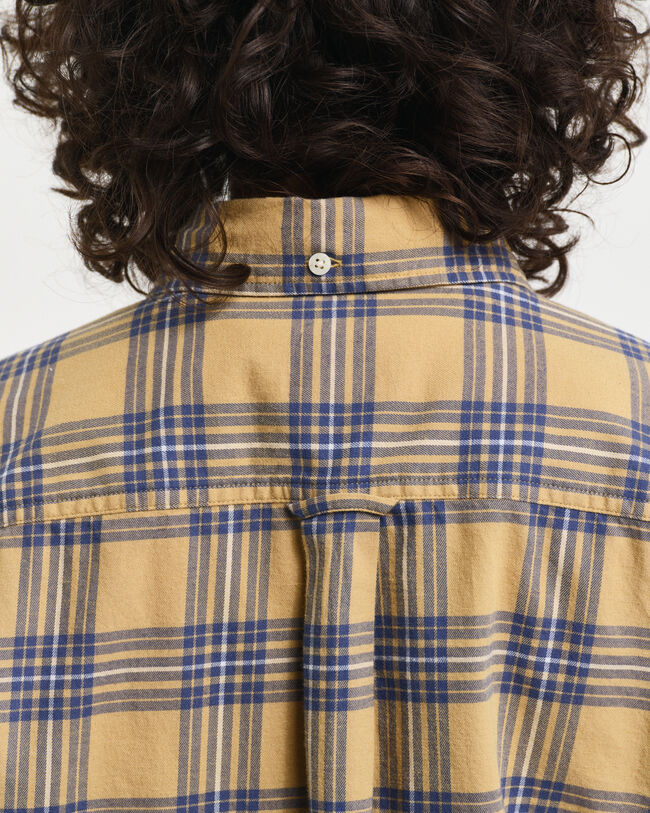 Regular Fit Checked Flannel Shirt