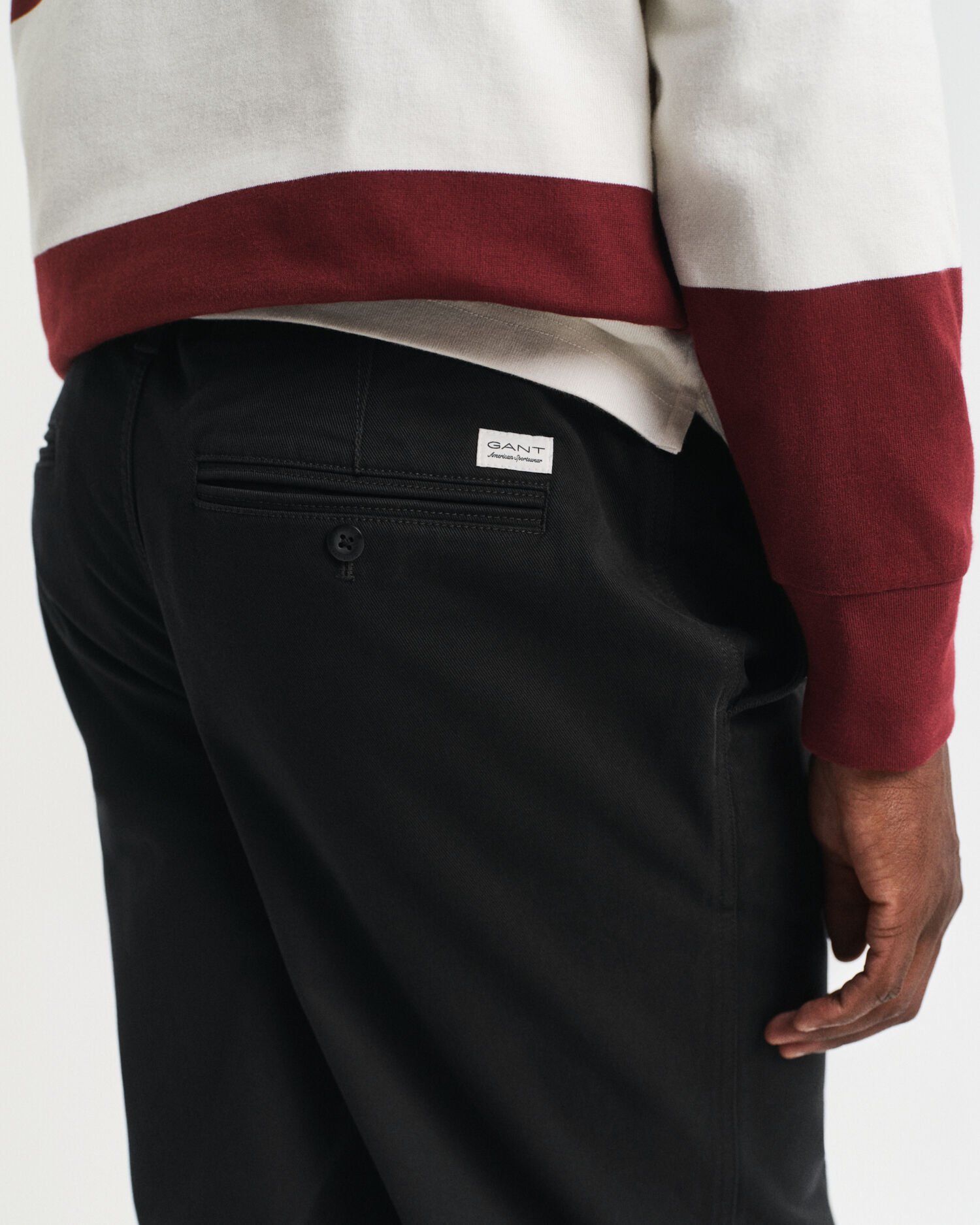 Relaxed Fit Cotton Twill Chinos