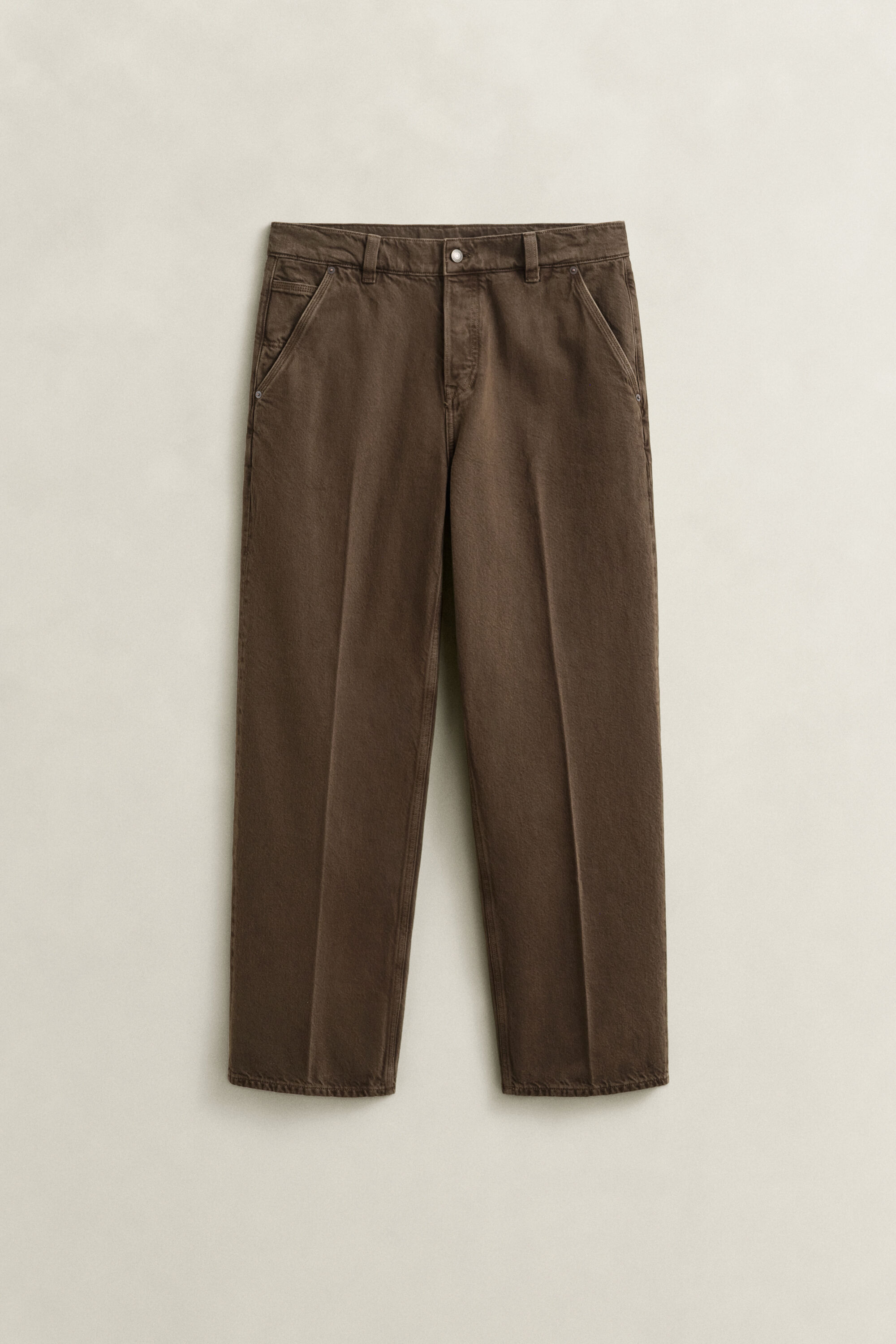 Overdyed Jeans — SHADOW BROWN