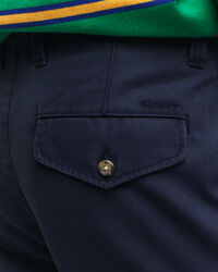 Regular Fit Cotton Twill Cargo Pants