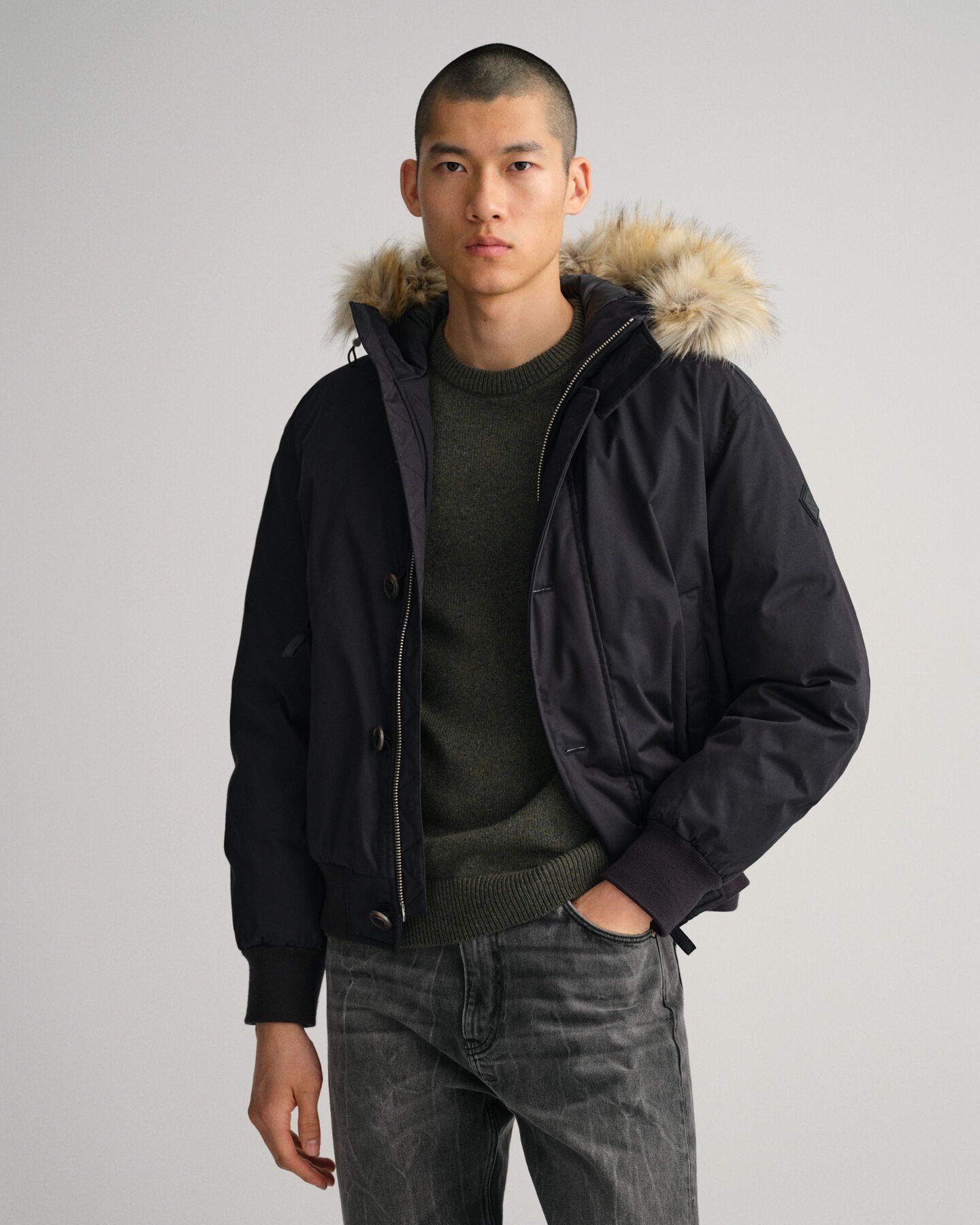 Short Winter Parka