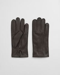 Cashmere Lined Leather Gloves