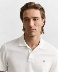 Regular Fit Shield Piqué Polo Shirt