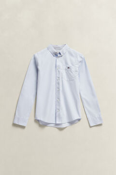 Teen Boys Shield Poplin Shirt — LIGHT BLUE 3
