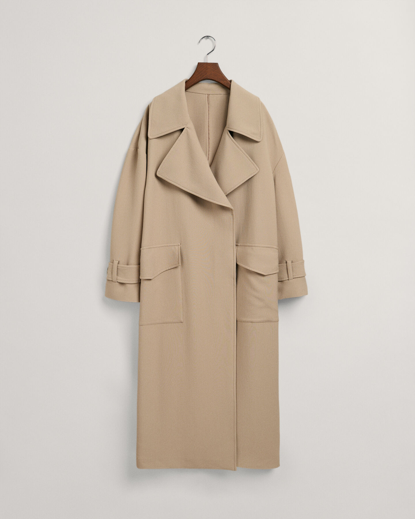 Oversized Fluid Coat