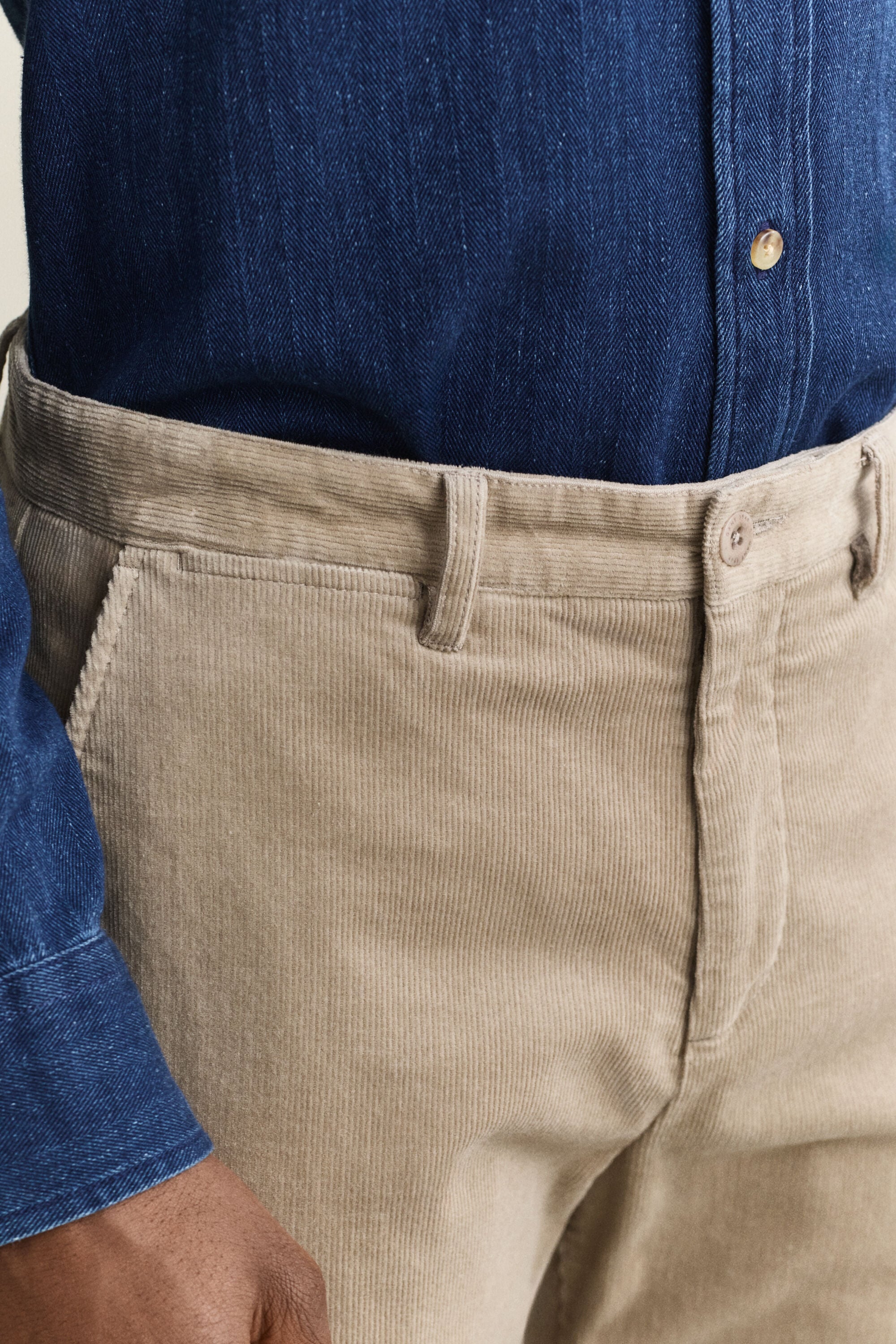 Regular Corduroy Chinos
