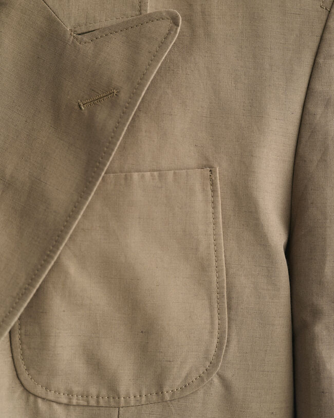 Oversized Double Breasted Safari Suit Blazer