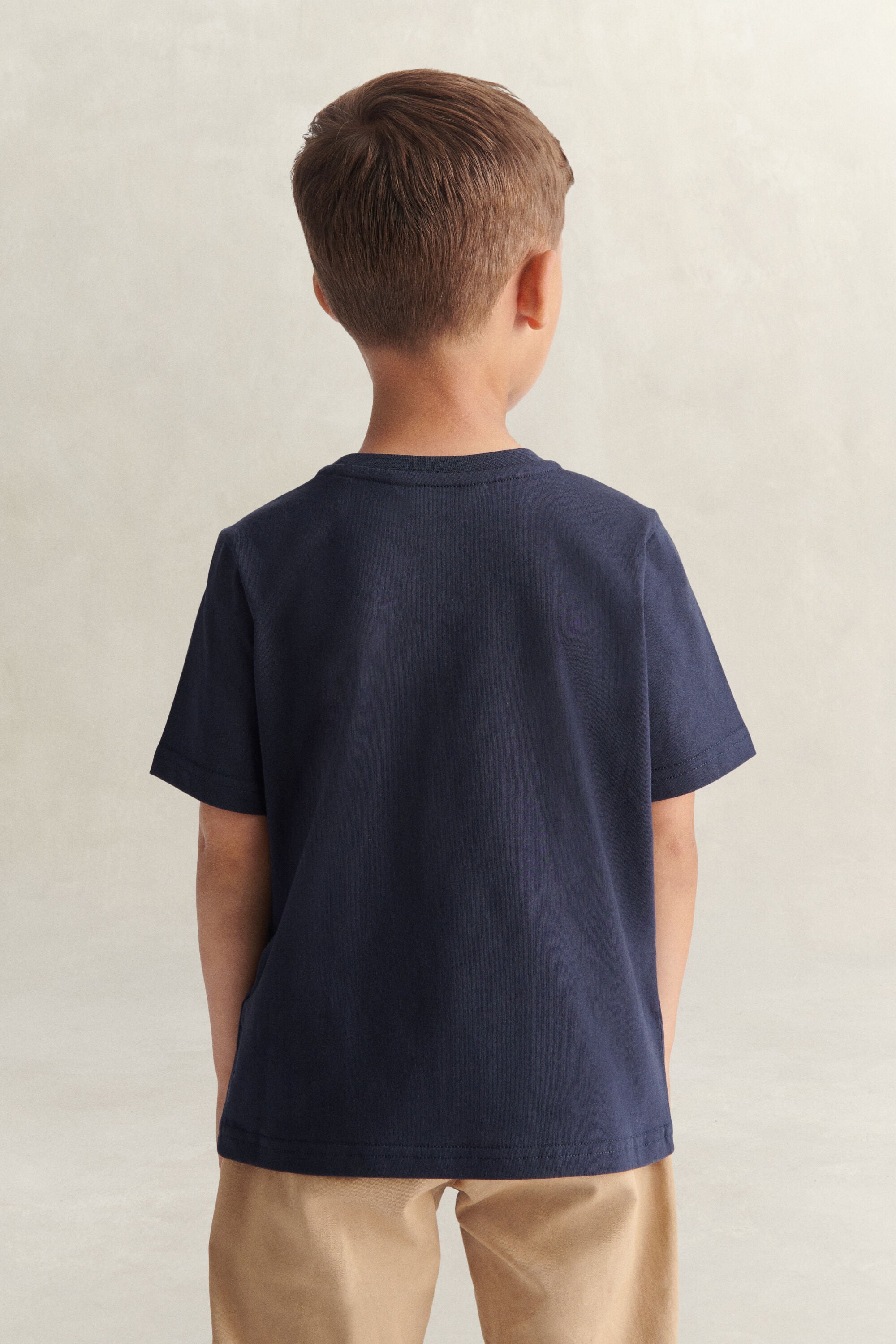 Kids Shield T-Shirt — EVENING BLUE
