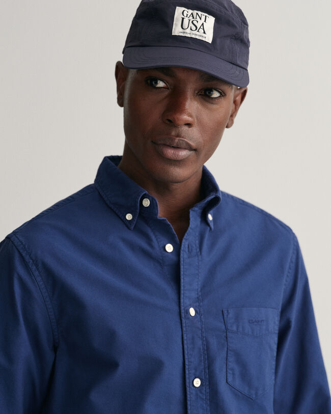 Regular Fit Sunfaded Oxford Shirt