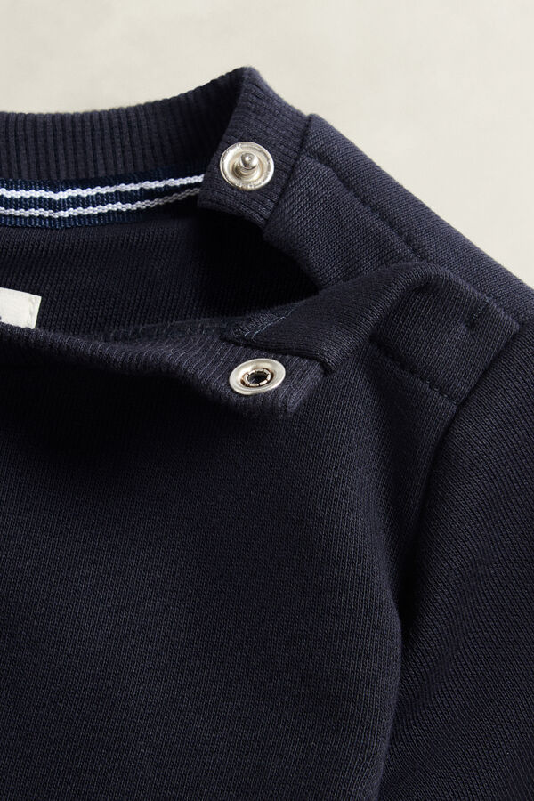 Kids Archive Shield Sweatshirt — EVENING BLUE