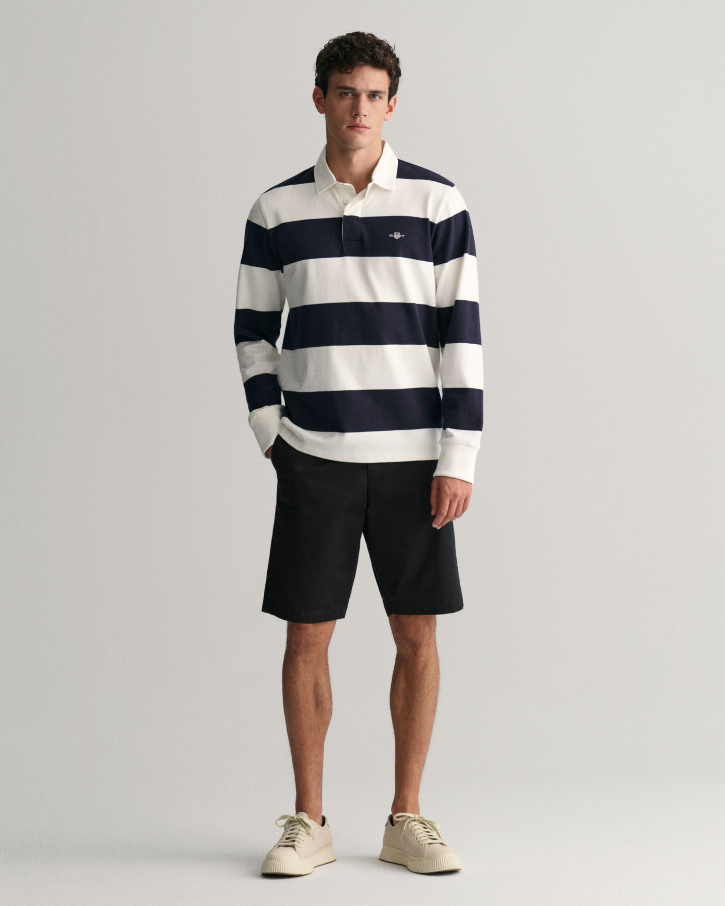 Relaxed Fit Twill Shorts