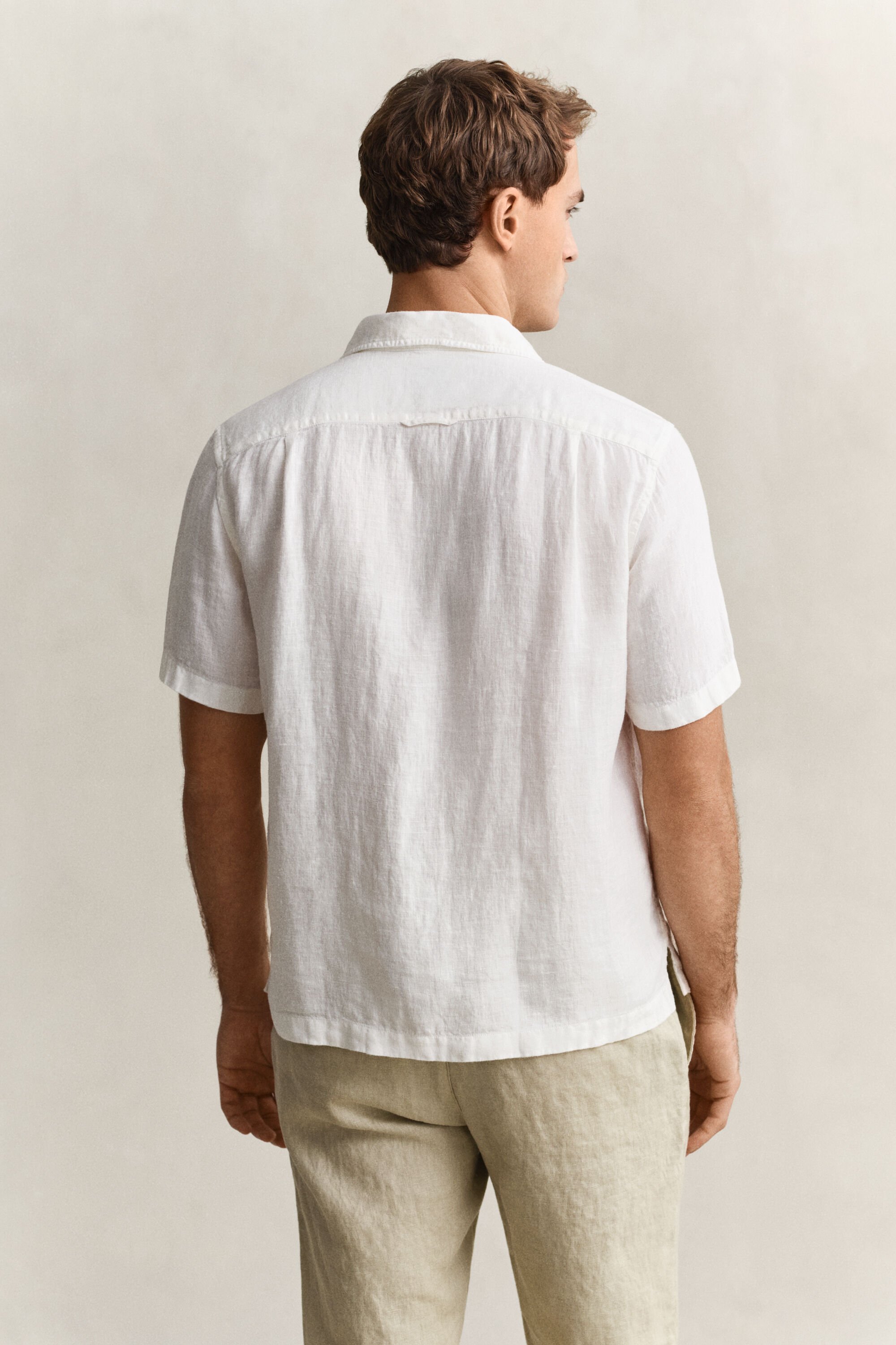 Short Sleeve Linen Shirt