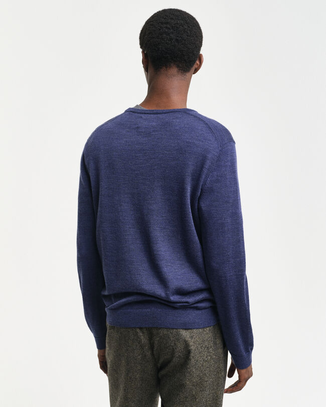 Extra Fine Merino Wool Crew Neck Sweater