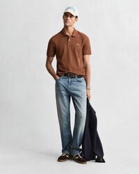 Regular Fit Shield Piqué Polo Shirt