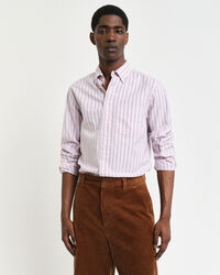 Regular Fit Striped Archive Oxford Shirt
