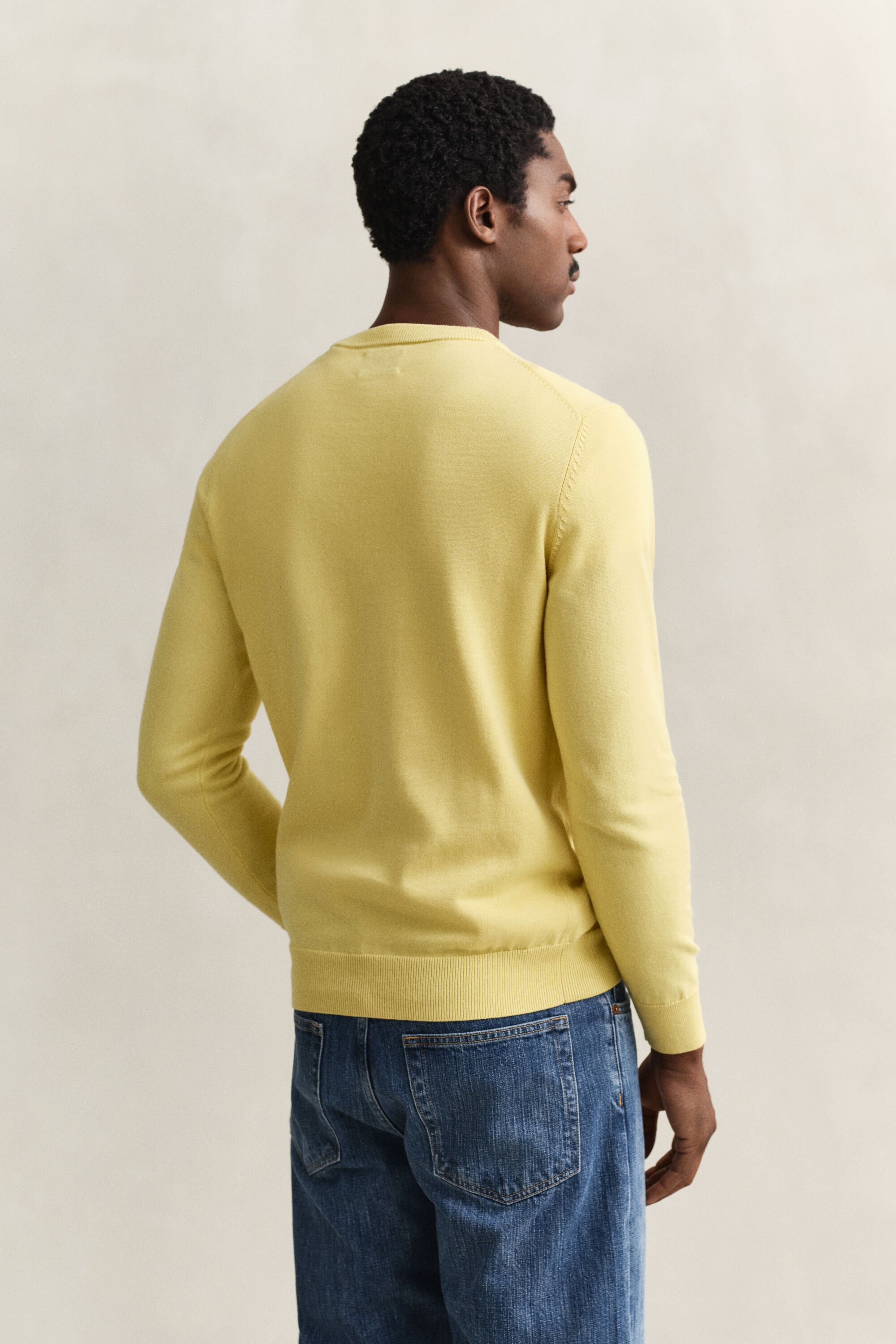 Cotton Crew Neck Sweater