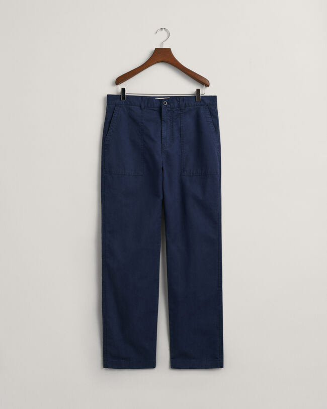 Regular Fit Cotton Linen Chinos