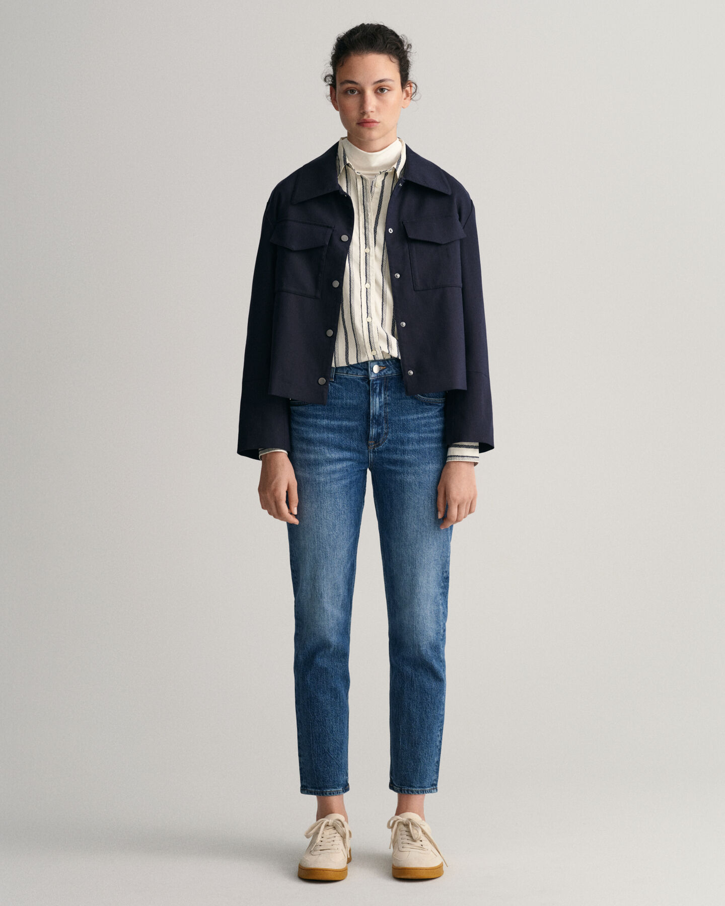 Regular Fit Rope Cotton Voile Shirt