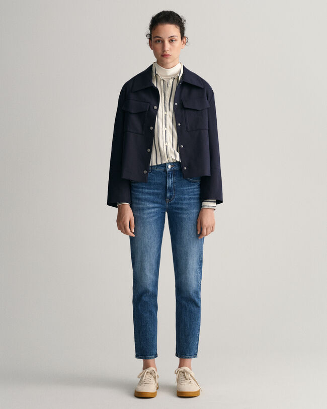 Regular Fit Rope Cotton Voile Shirt