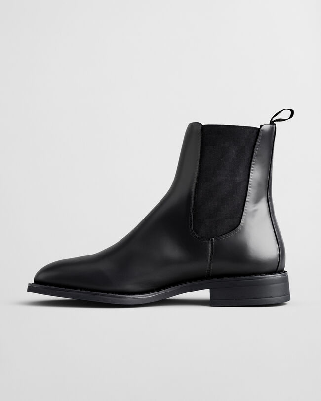 Fayy Leather Chelsea Boots