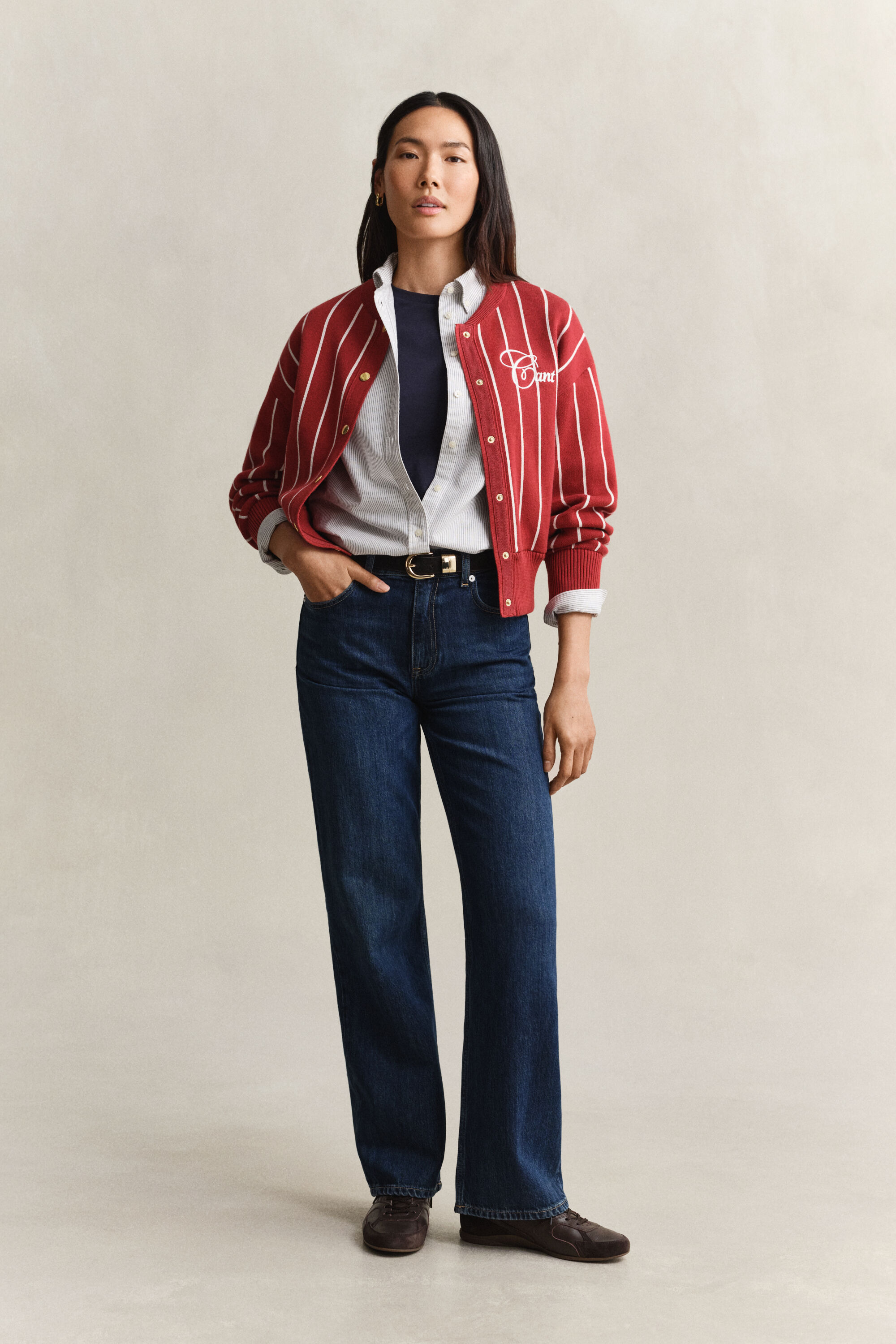 Striped Classic Oxford Shirt