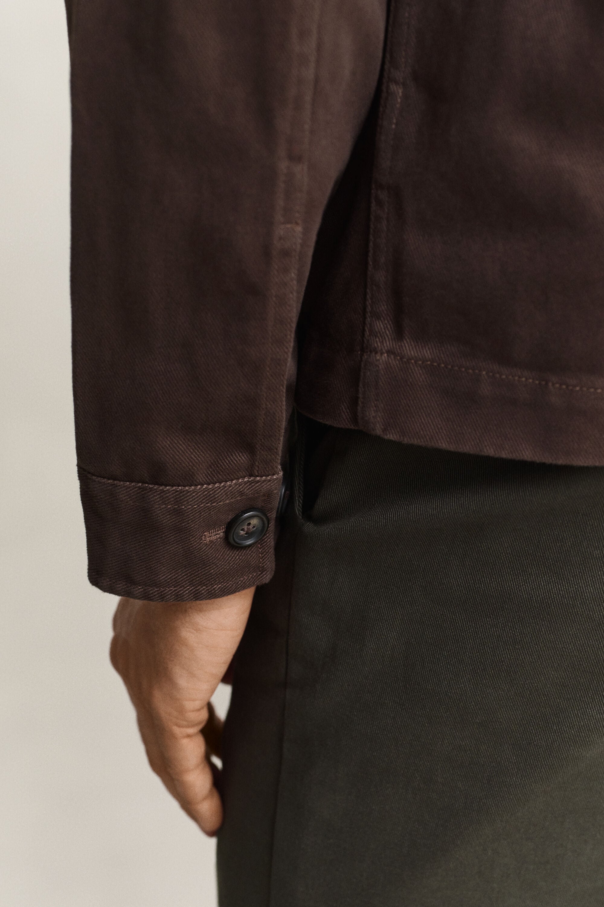 Brushed Twill Overshirt