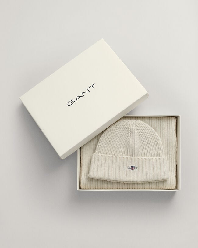 Shield Beanie & Scarf Gift Set