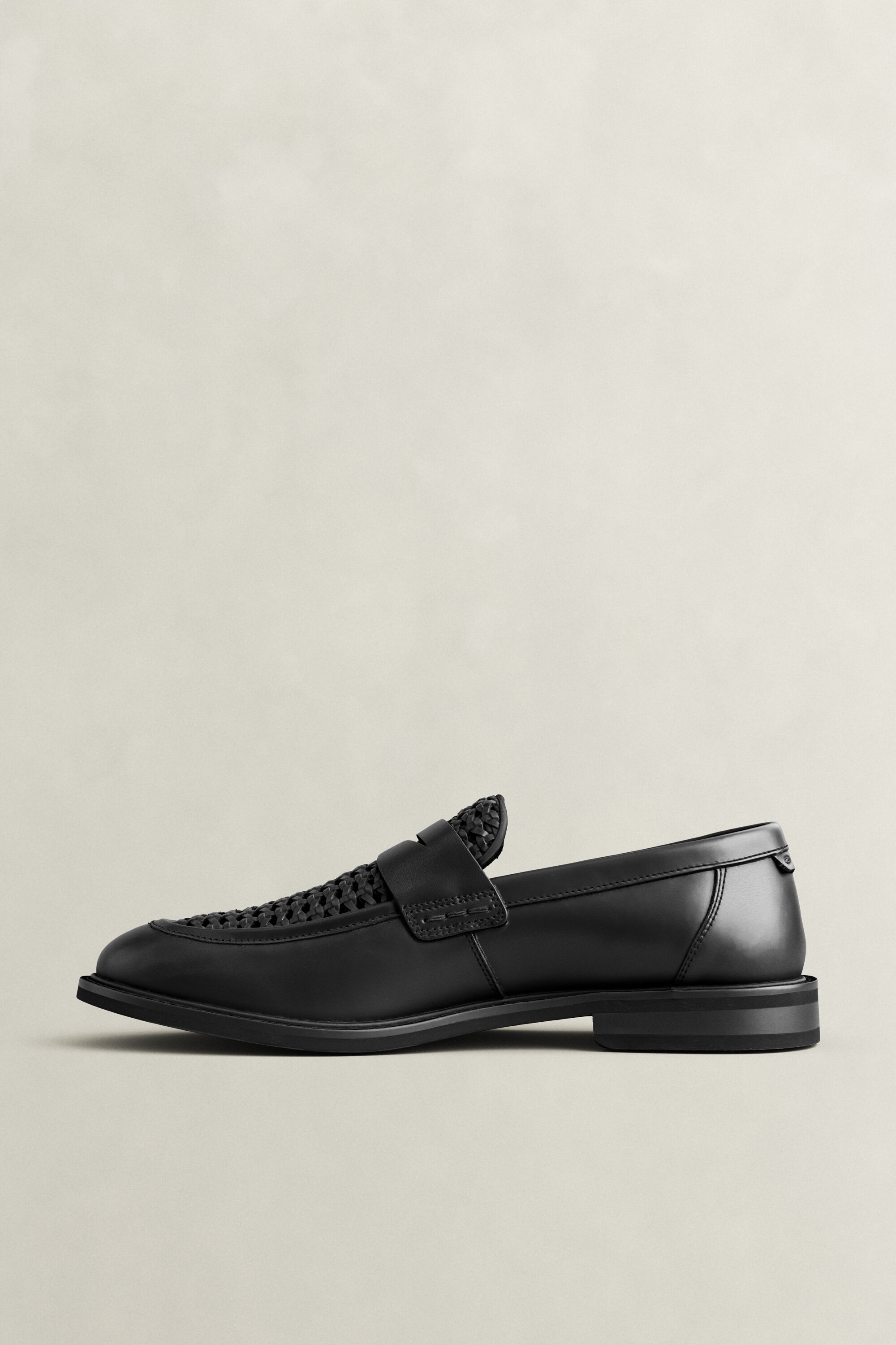 Lozham Laced Loafers — BLACK