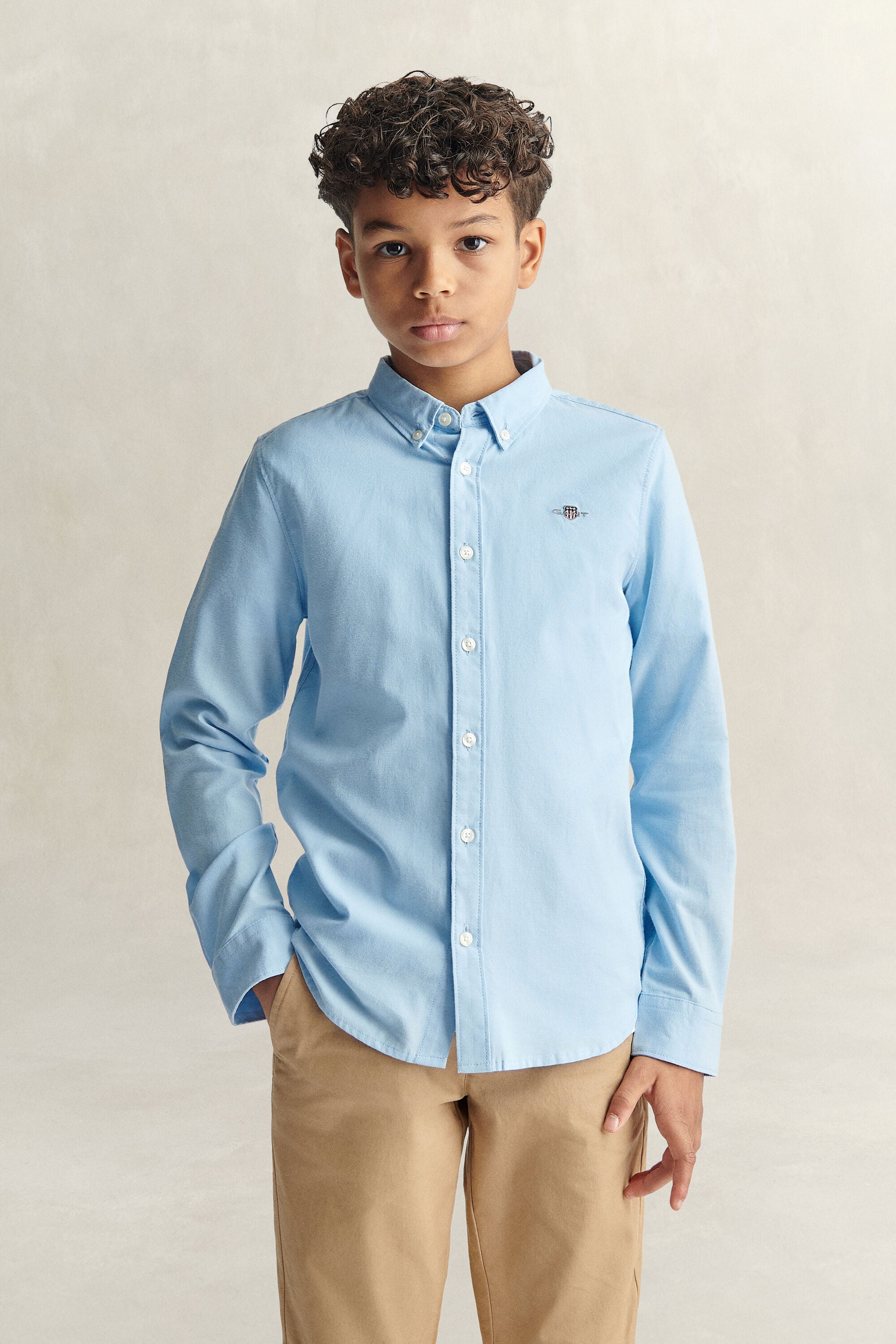 Teen Boys Shield Oxford Shirt