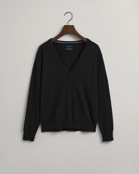 Super Fine Lambswool V-Neck Sweater
